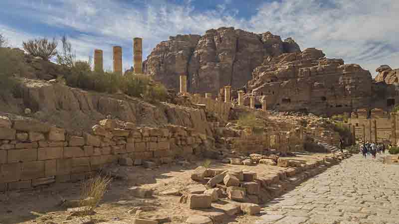 42 - Jordania - Petra - Via Columnada